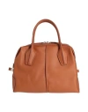 Tod's Woman Handbag Tan Size - Leather In Brown