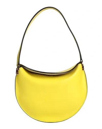 Tod's Woman Handbag Yellow Size - Calfskin