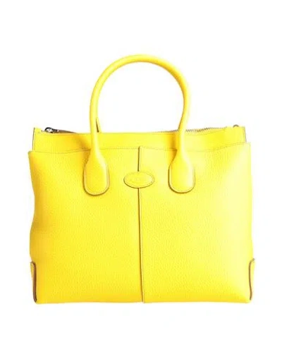 Tod's Woman Handbag Yellow Size - Leather