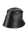 Tod's Woman Hat Black Size M Leather In Black