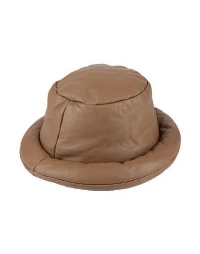 Tod's Woman Hat Brown Size S Leather
