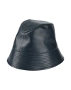 Tod's Woman Hat Midnight Blue Size M Leather