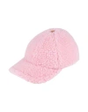 Tod's Woman Hat Pink Size Onesize Wool, Cotton, Calfskin