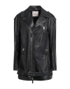 Tod's Woman Jacket Black Size 6 Calfskin