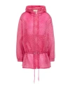 Tod's Woman Overcoat & Trench Coat Magenta Size 6 Polyester, Polyamide In Magenta