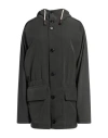 Tod's Woman Jacket Military Green Size 16 Polyamide In Green