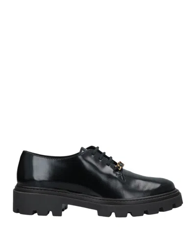 Tod's Lace-up Shoes In Black