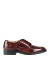 Tod's Woman Lace-up Shoes Brown Size 7 Leather