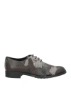 Tod's Woman Lace-up Shoes Dark Brown Size 8 Leather