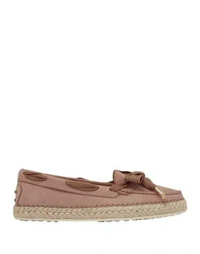 Tod's Loafers In Khaki