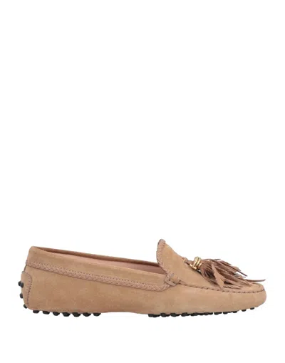 Tod's Loafers In Beige