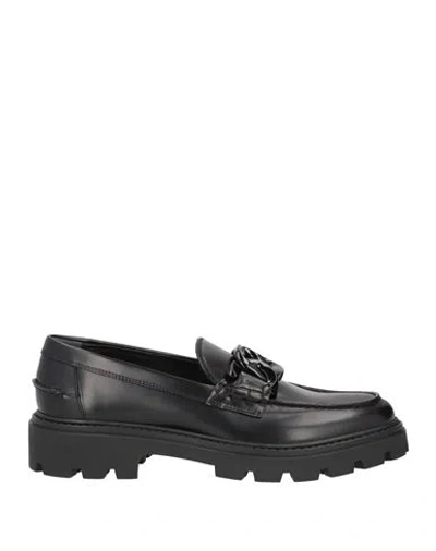 Tod's Woman Loafers Black Size 5.5 Soft Leather