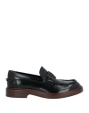Tod's Leather Loafer In Black