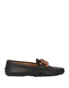 Tod's Kate Commino Chain-link Driving Shoes In Black
