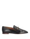 Tod's Leather Loafers In Black