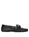 Tod's Woman Loafers Black Size 8 Soft Leather