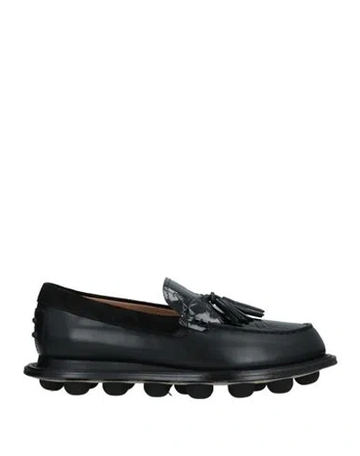 Tod's Woman Loafers Black Size 8 Soft Leather