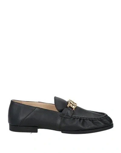 Tod's Woman Loafers Black Size 5 Soft Leather