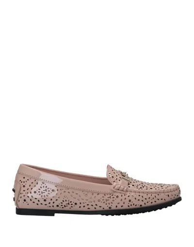 Tod's Loafers In Pink
