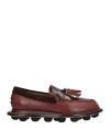 Tod's Woman Loafers Brown Size 8 Soft Leather In Brown