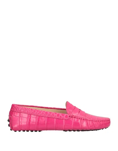 Tod's Loafers In Pink
