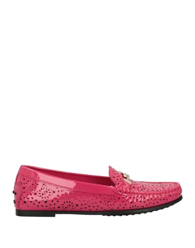 Tod's Loafers In Pink