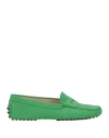 Tod's Women's Gommini Driving Loafer Flats In Green