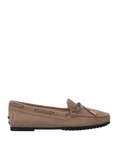 Tod's Loafers In Beige