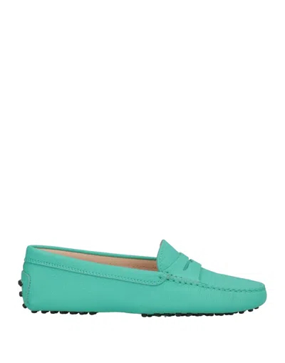 Tod's Loafers In Green