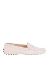 Tod's Woman Loafers Light Pink Size 5.5 Leather