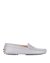 Tod's Woman Loafers Lilac Size 7.5 Calfskin In Purple