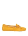 Tod's Woman Loafers Mandarin Size 8 Soft Leather