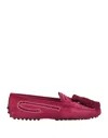 Tod's Loafers In Purple