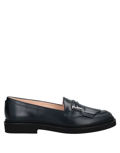 Tod's Loafers In Blue