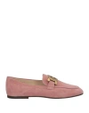Tod's Kate Suede & Leather Loafer In Pink