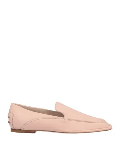Tod's Loafers In Pink