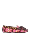 Tod's Loafers In Purple