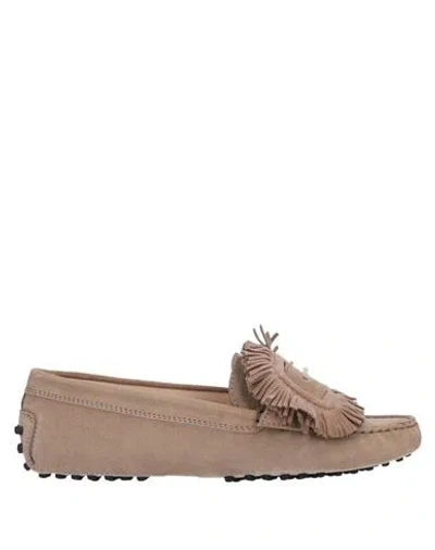 Tod's Loafers In Beige