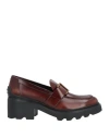 Tod's Woman Loafers Tan Size 10.5 Calfskin In Brown