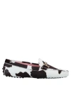Tod's Woman Loafers White Size 5 Leather In White