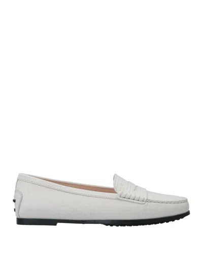 Tod's Loafers In White