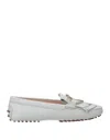 Tod's Loafers In White
