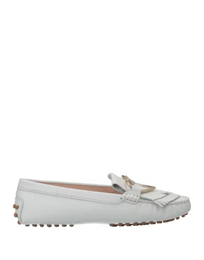 Tod's Loafers In White