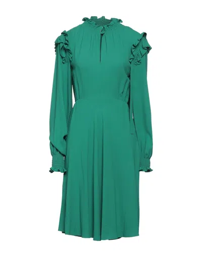 Tod's Midi Dresses In Green