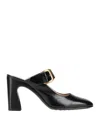 Tod's Woman Mules & Clogs Black Size 8 Soft Leather In Black