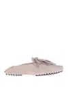 Tod's Woman Mules & Clogs Light Pink Size 6 Leather In Pink