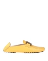 Tod's Woman Mules & Clogs Marigold Size 5.5 Leather In Yellow