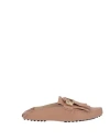 Tod's Woman Mules & Clogs Pastel Pink Size 5 Soft Leather In Neutral