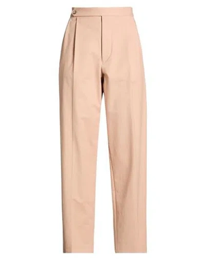 Tod's Woman Pants Blush Size 8 Cotton, Elastane In Brown