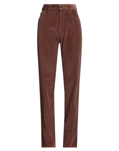 Tod's Woman Pants Brown Size 6 Cotton